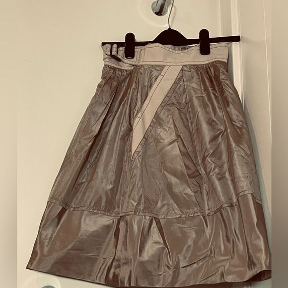 Y2k Vintage New Louis Vuitton Maxi Skirt - From 1999 Medium - NWT - iced coffee - Picture 8 of 16